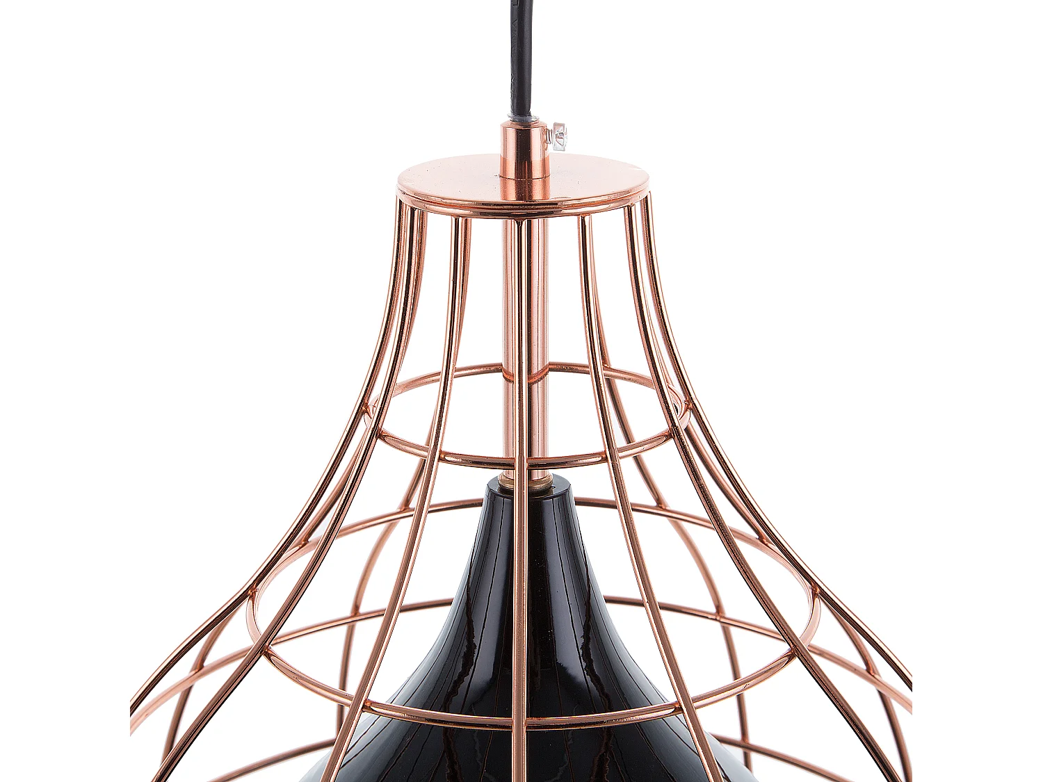 Lampe suspension TRESA Métal Noir