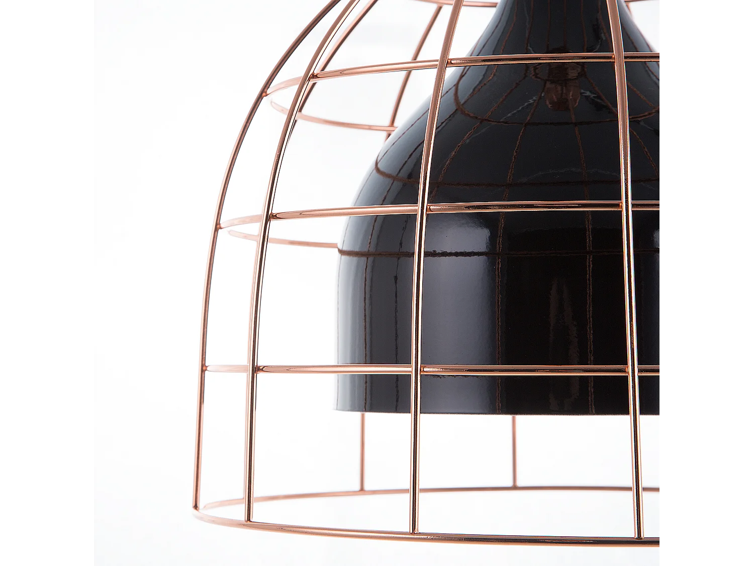 Candeeiro suspenso TRESA Metal Preto