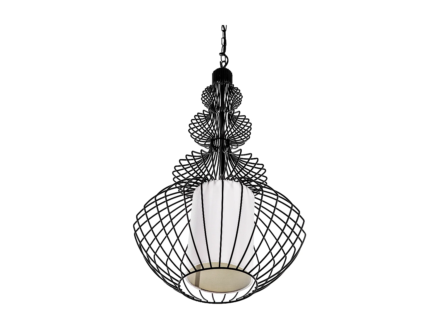 Hanglamp KOLVA Metaal Zwart