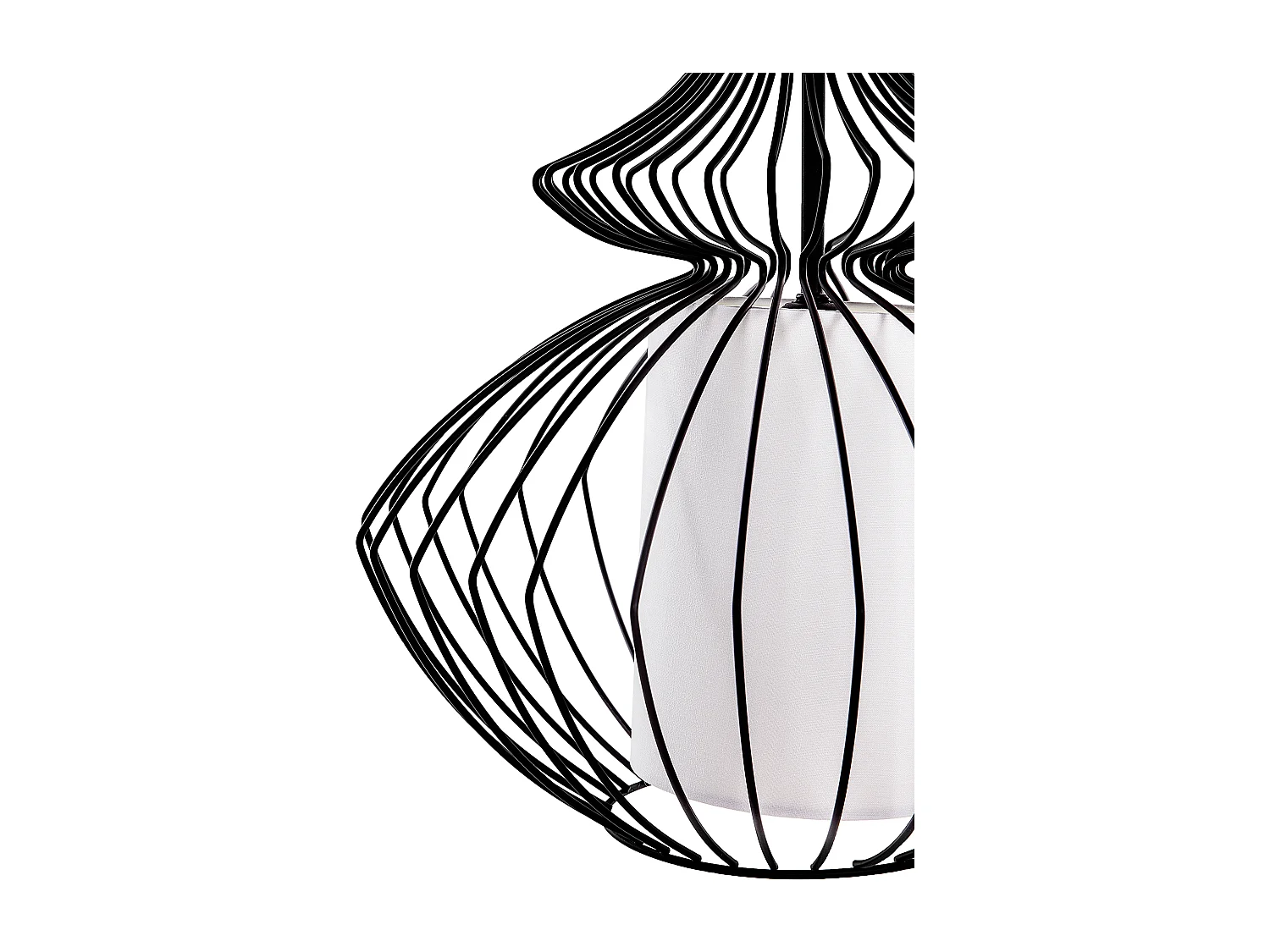 Hanglamp KOLVA Metaal Zwart