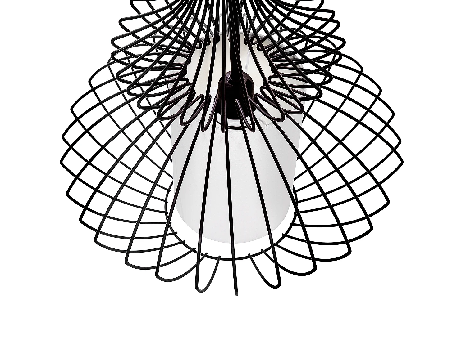 Lampe suspension KOLVA Métal Noir