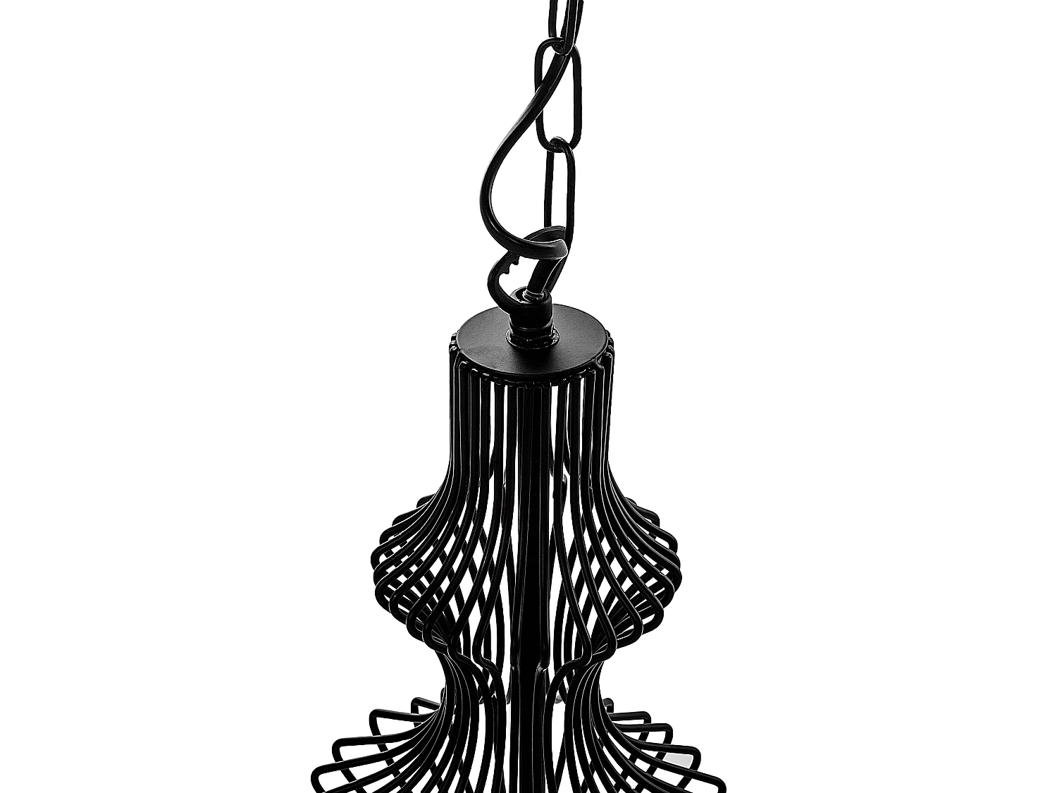Lampe suspension KOLVA Métal Noir