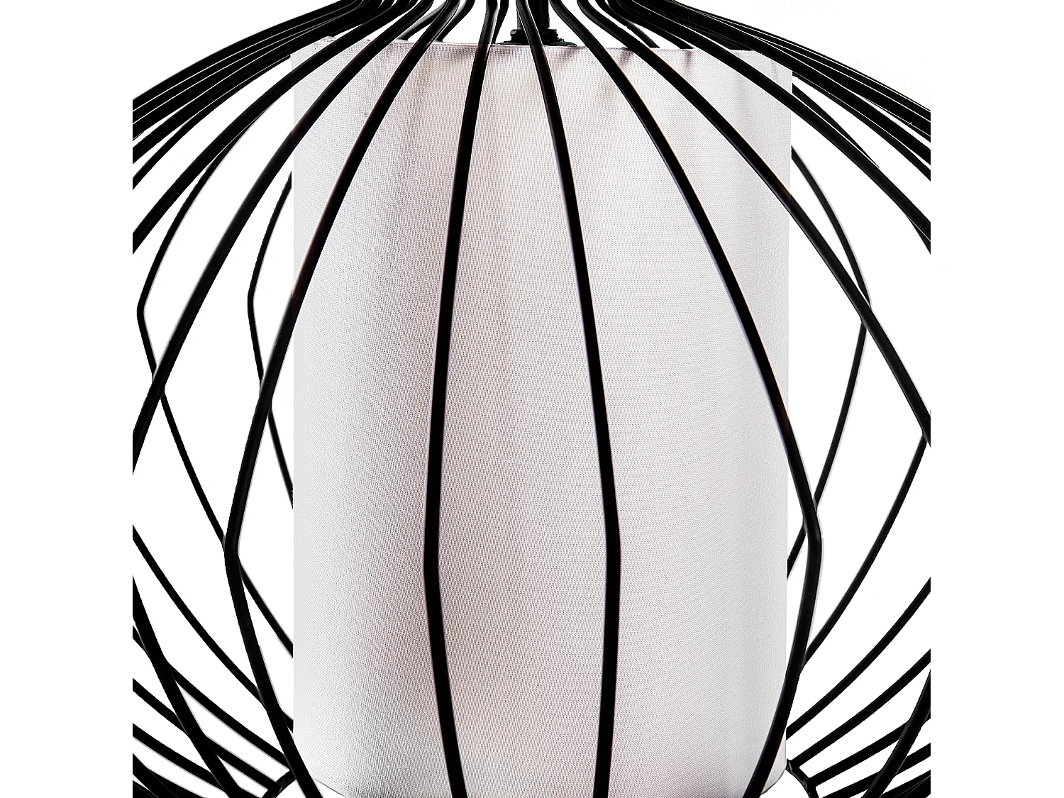 Lampe suspension KOLVA Métal Noir