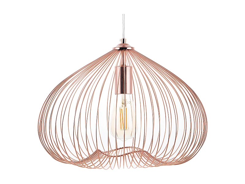 Lámpara colgante TORDINO Metal Cobrizo