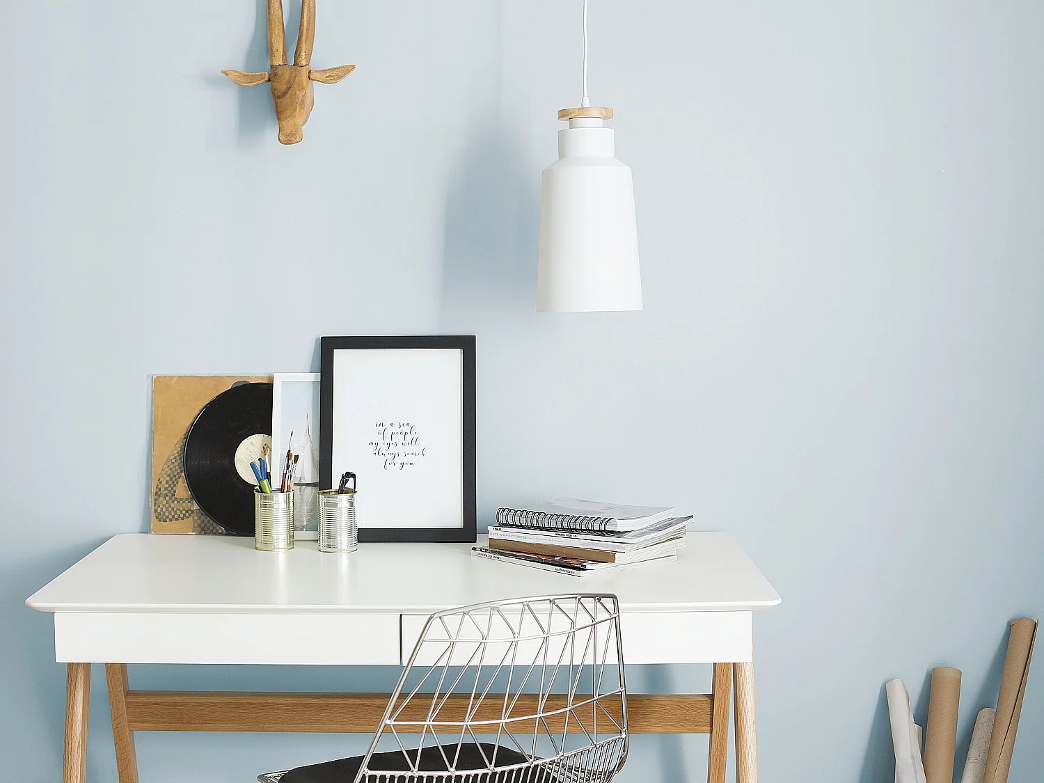 Lampa wisząca NEVA Metal Biały