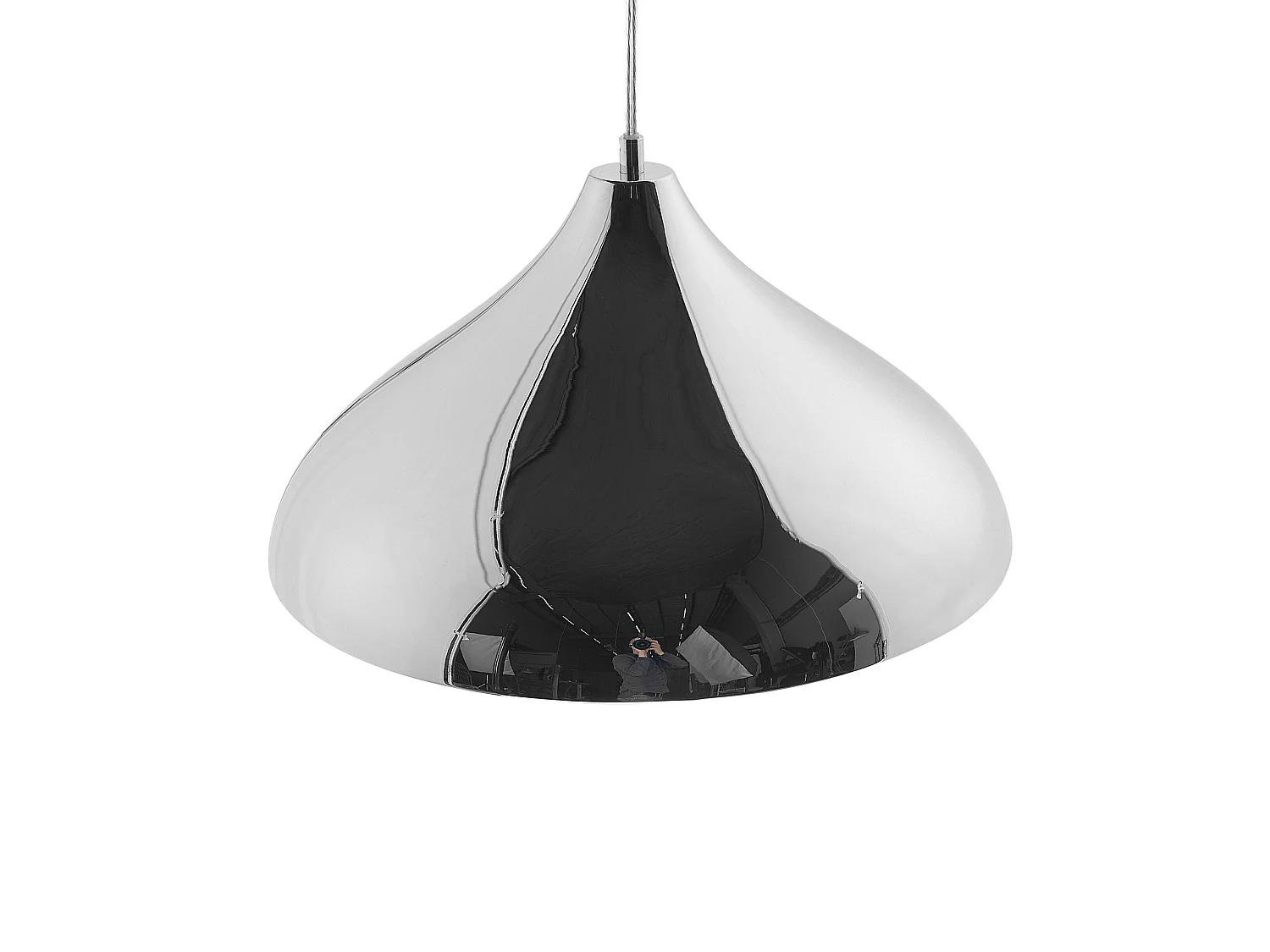 Lampe suspension ISKAR Métal Argenté