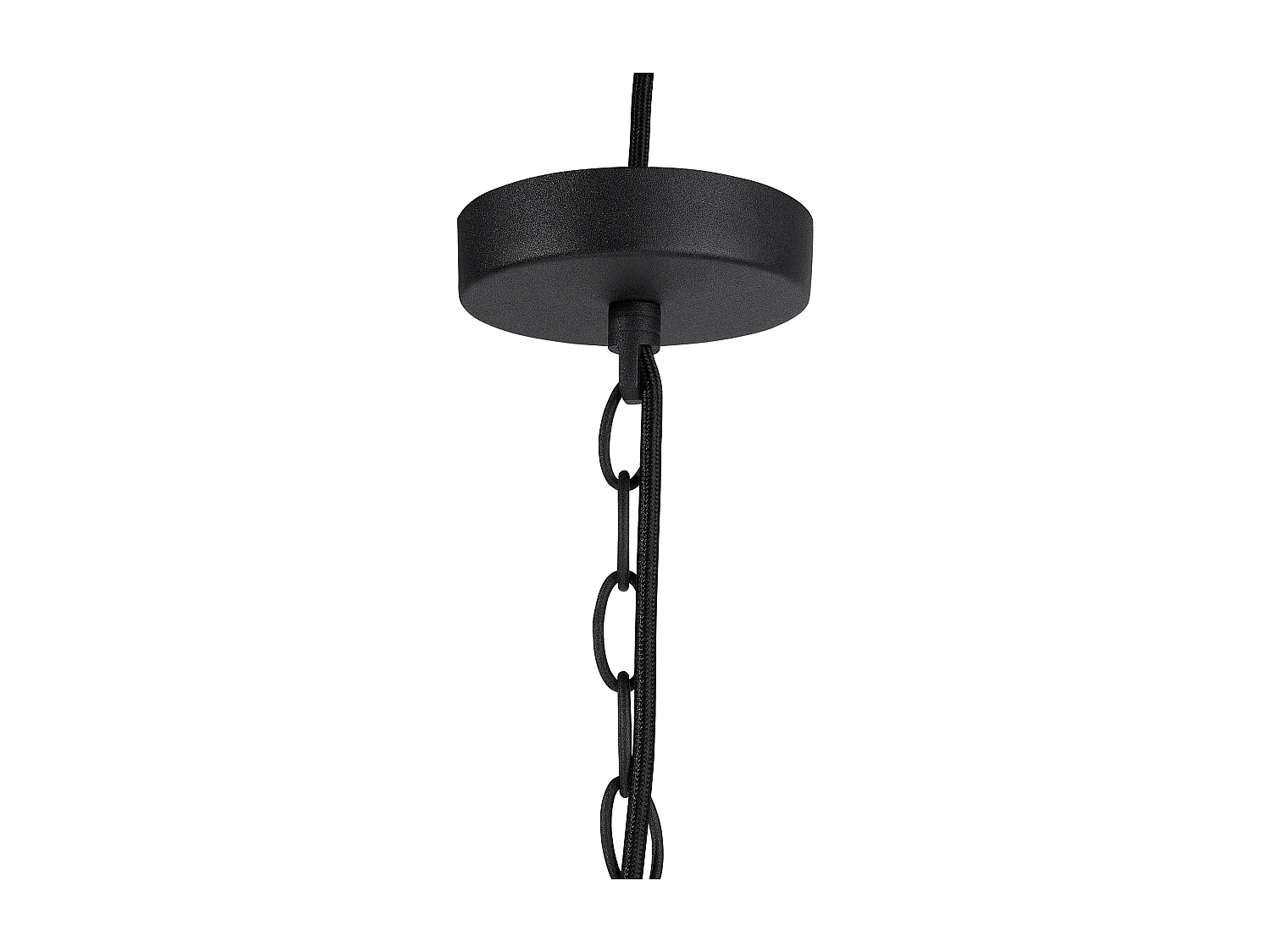 Lampe suspension THAMES Métal Noir