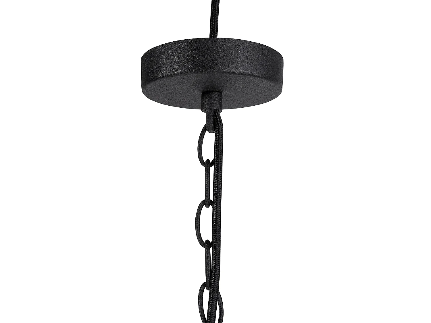 Lampe suspension THAMES Métal Noir