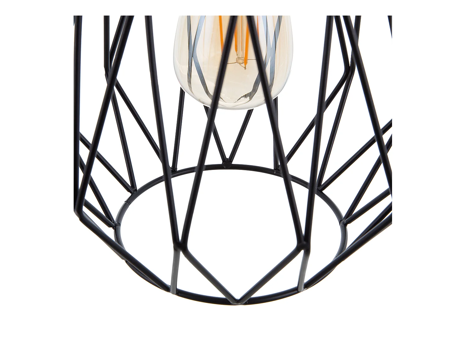 Lampe suspension MAGRA Métal Noir