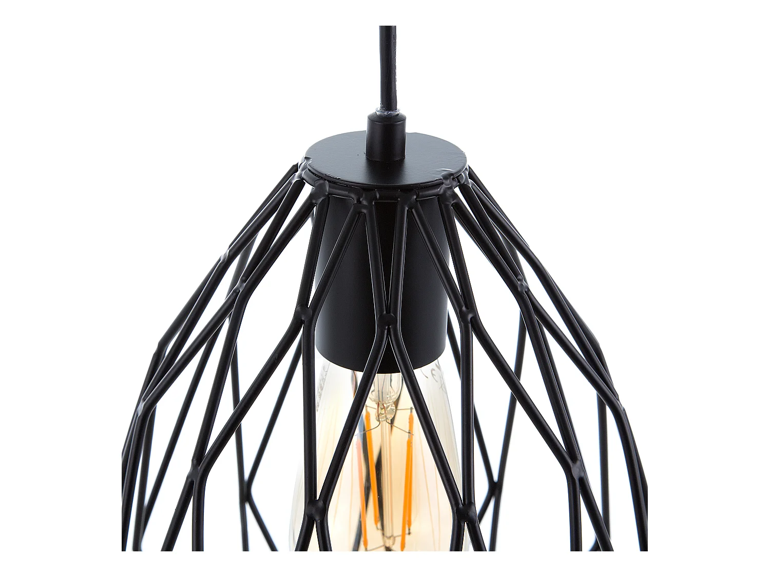 Lampe suspension MAGRA Métal Noir