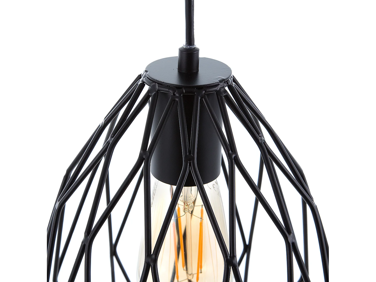 Lampe suspension MAGRA Métal Noir