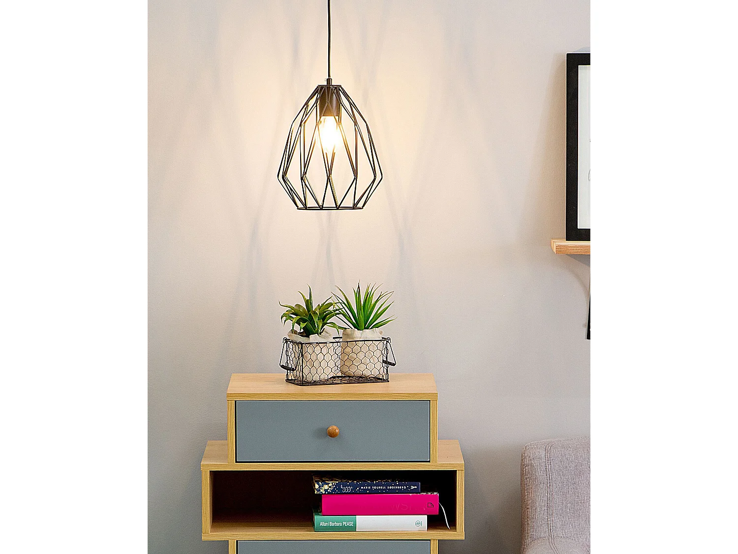 Hanglamp MAGRA Metaal Zwart