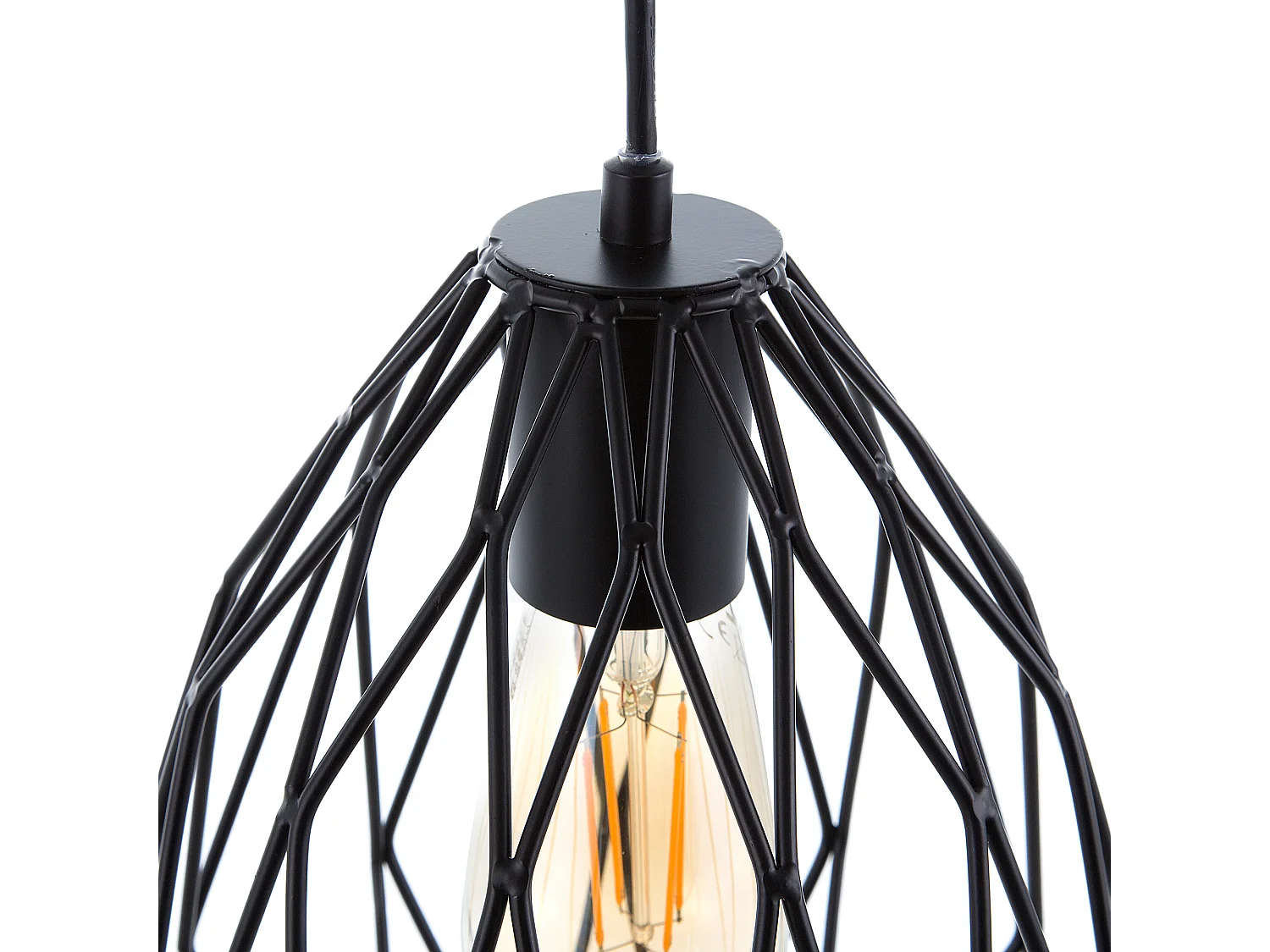 Lampe suspension MAGRA Métal Noir
