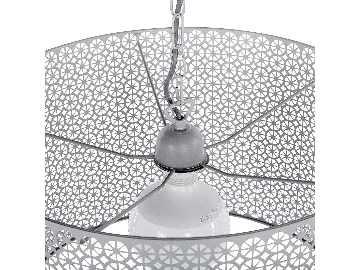 Hanglamp MEZEN Metaal Grijs