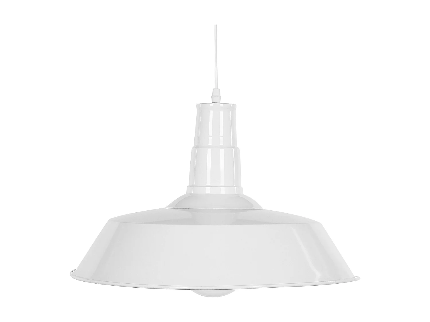 Candeeiro suspenso BAYOU Metal Branco
