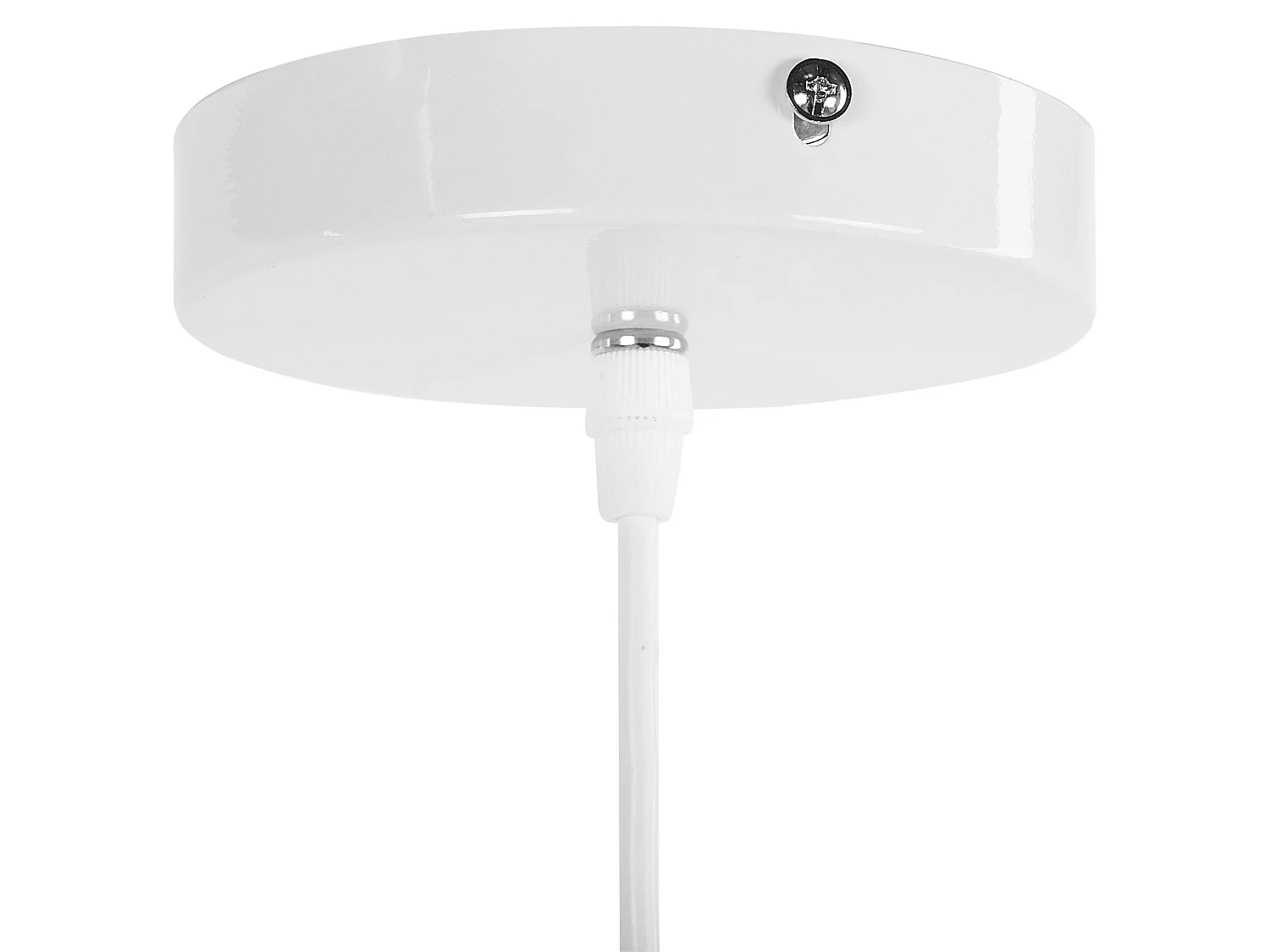 Candeeiro suspenso BAYOU Metal Branco