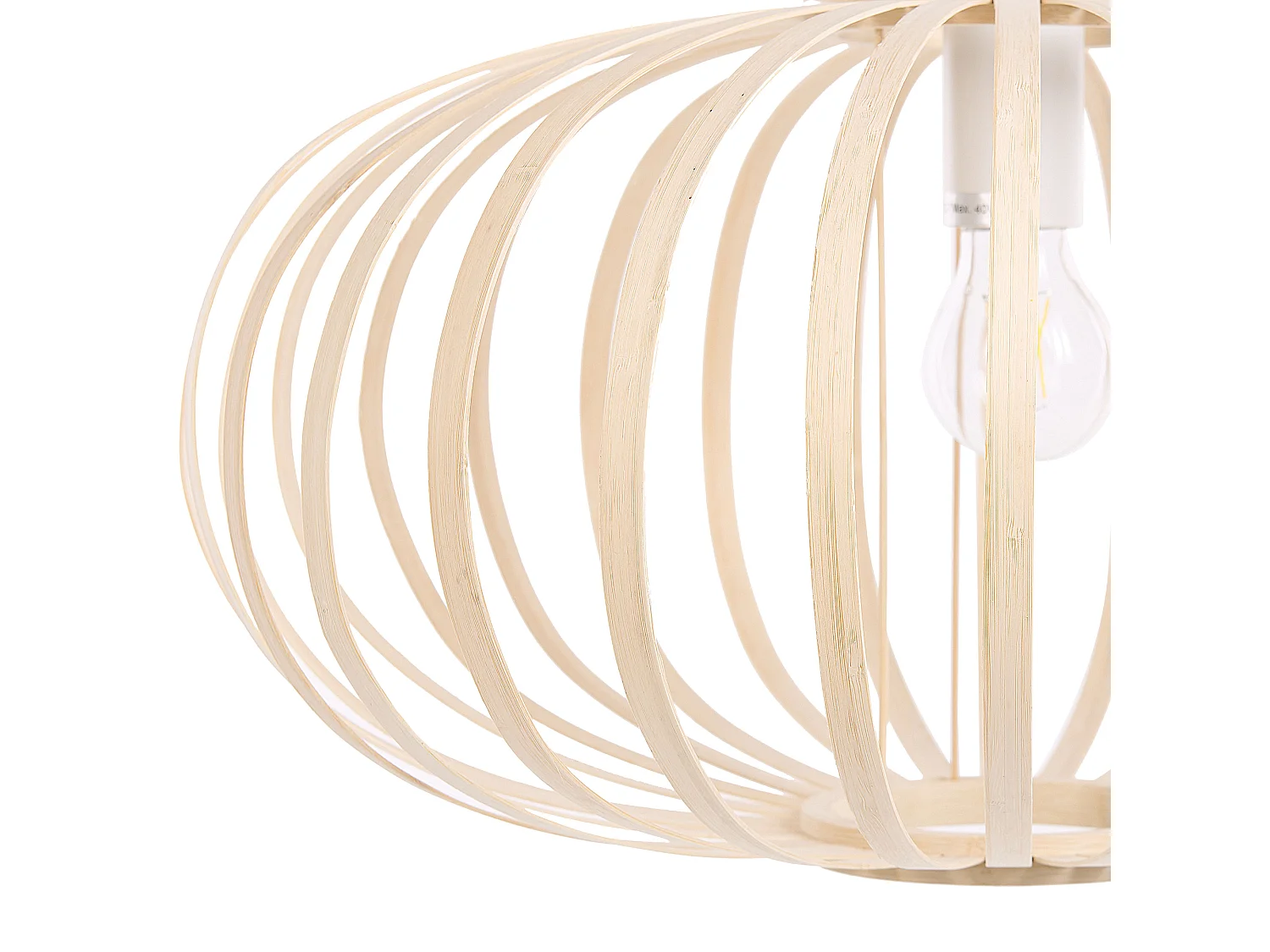 Lampadario HAVEL Legno di bambù Marrone chiaro