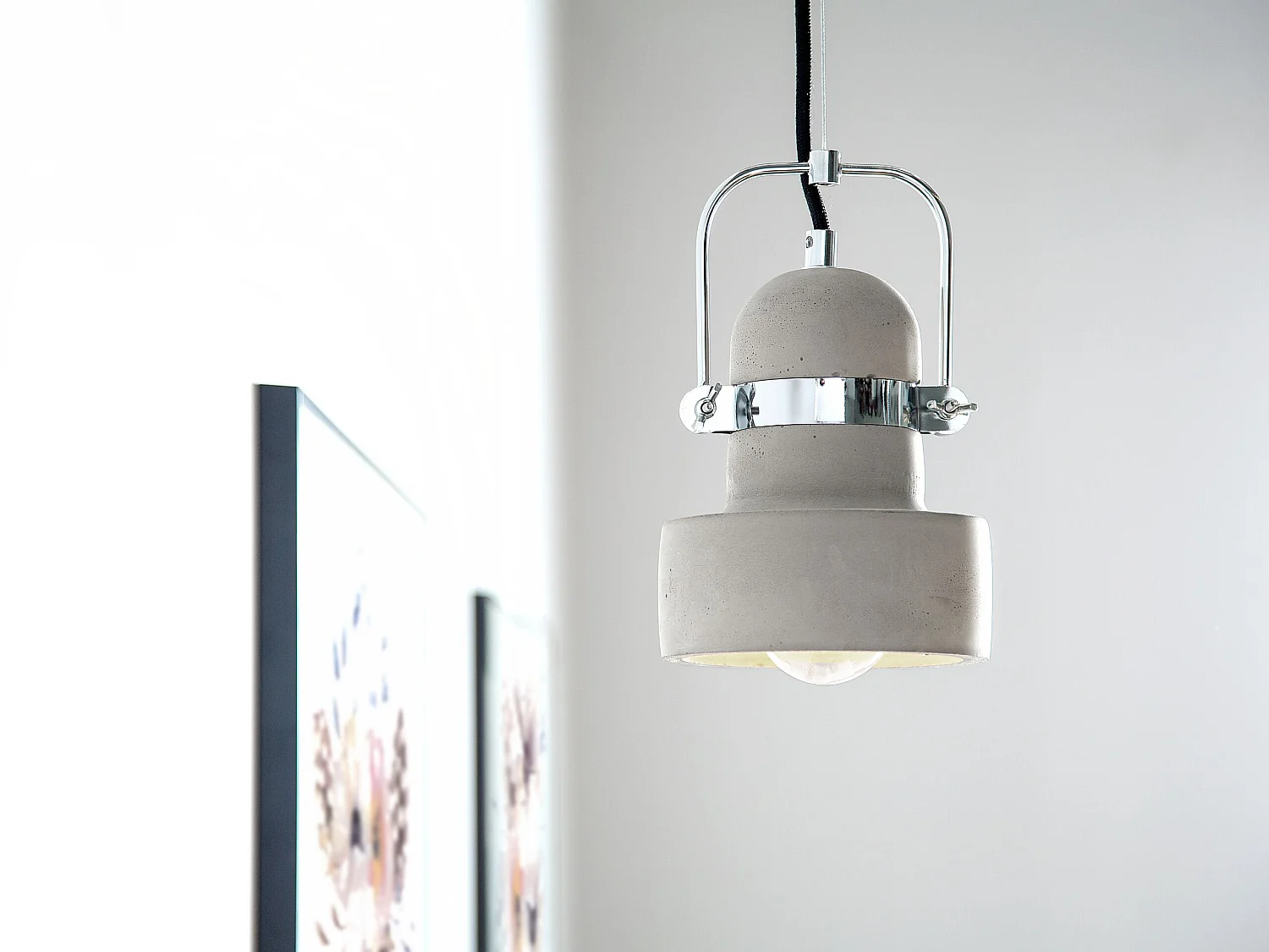 Hanglamp VERDE Beton Grijs