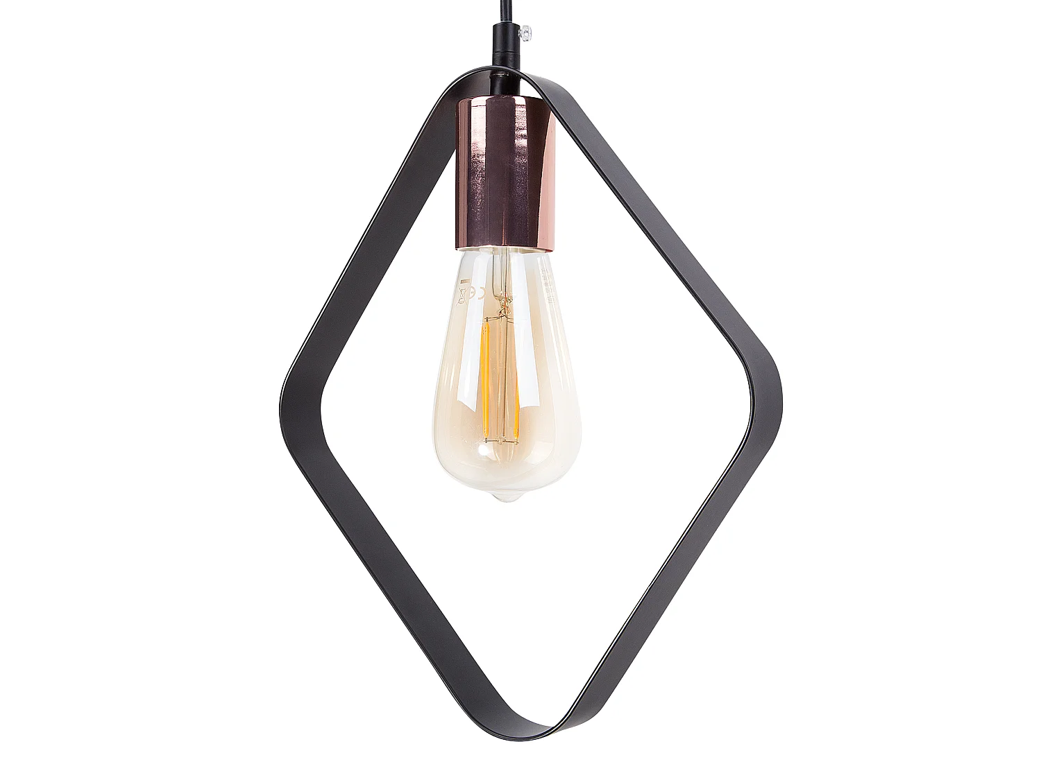 Lampe suspension VOMANO Métal Noir