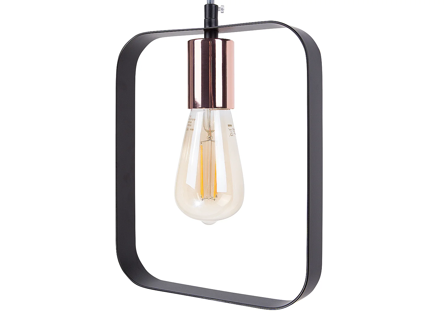 Lampe suspension VOMANO Métal Noir