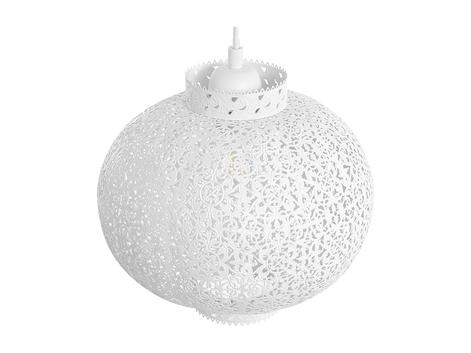 Hanglamp MEUSE Metaal Wit