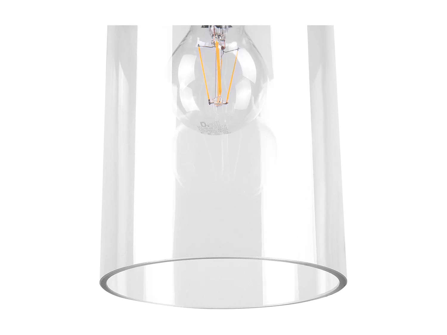 Lampe suspension PURUS Verre Blanc