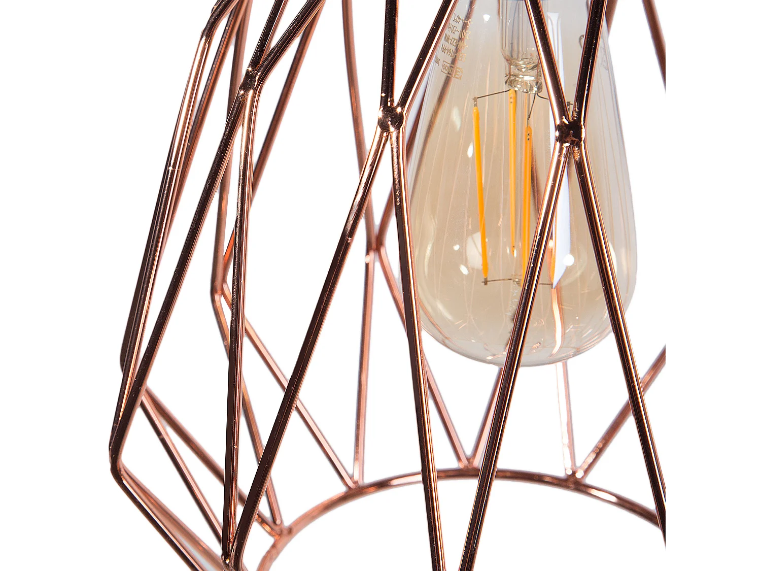 Lampe suspension MAGRA Cuivré