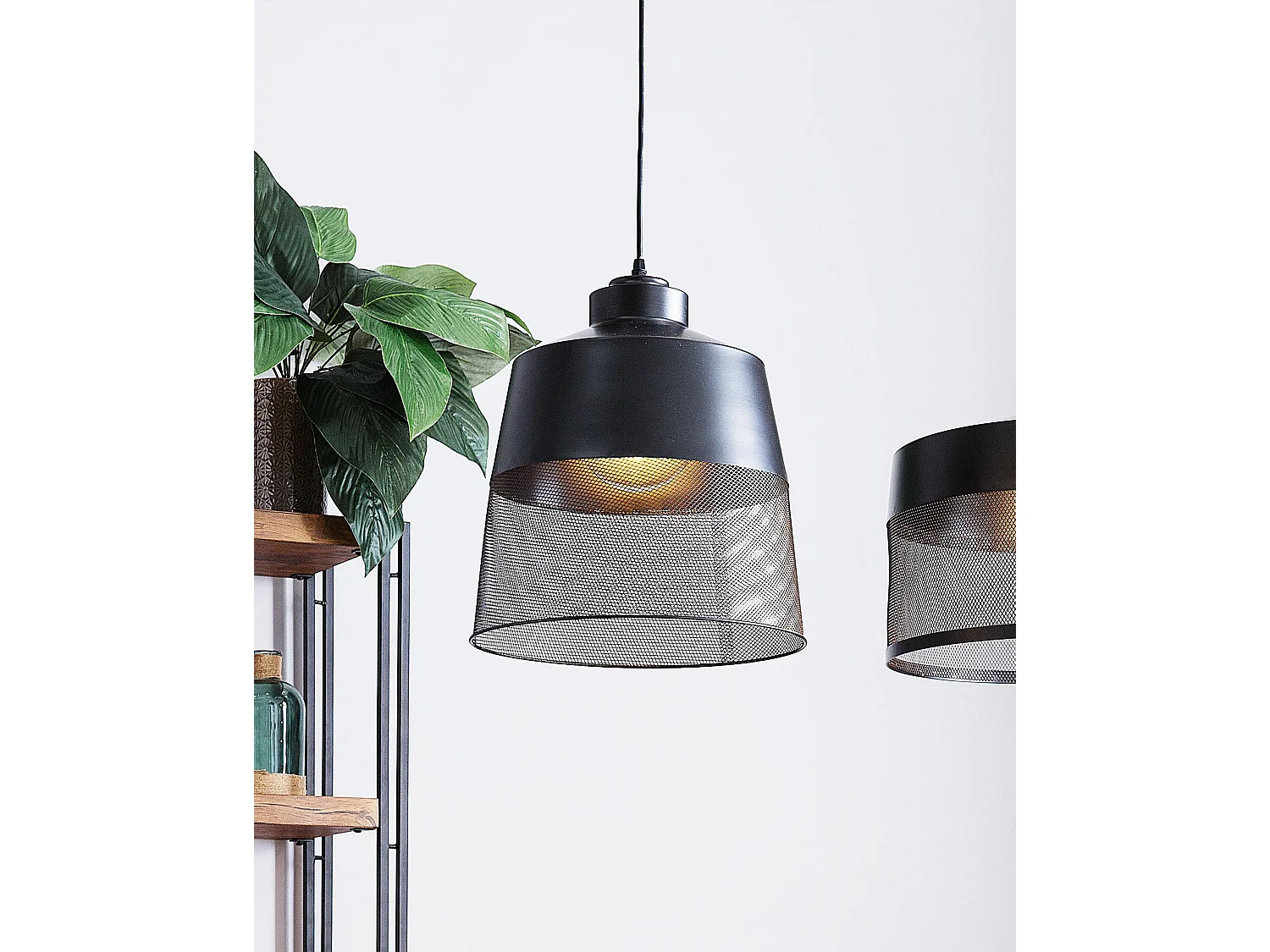 Hanglamp MUGA Metaal Zwart