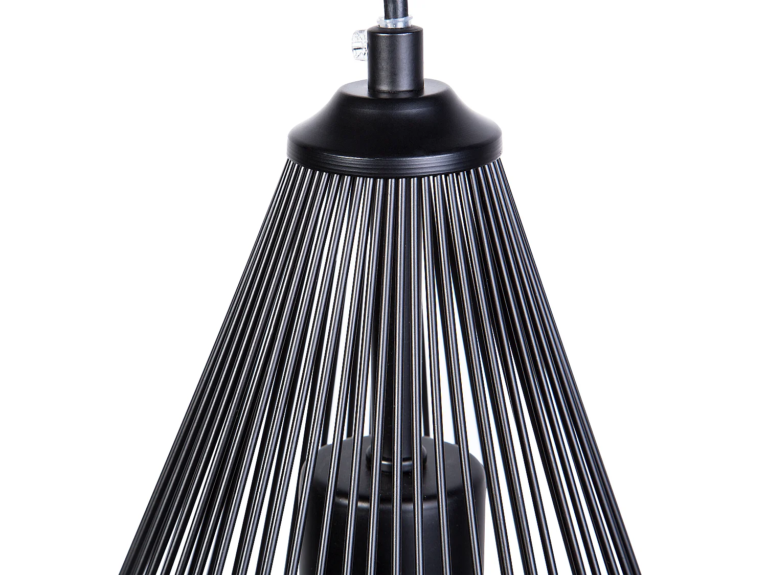 Candeeiro suspenso CONCA Metal Preto