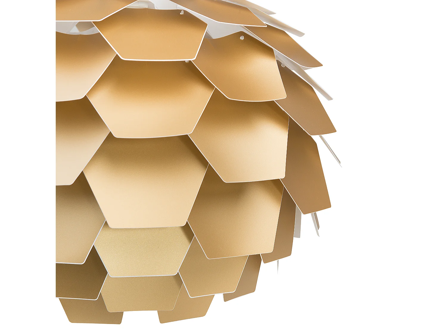 Lampe suspension SEGRE L Doré