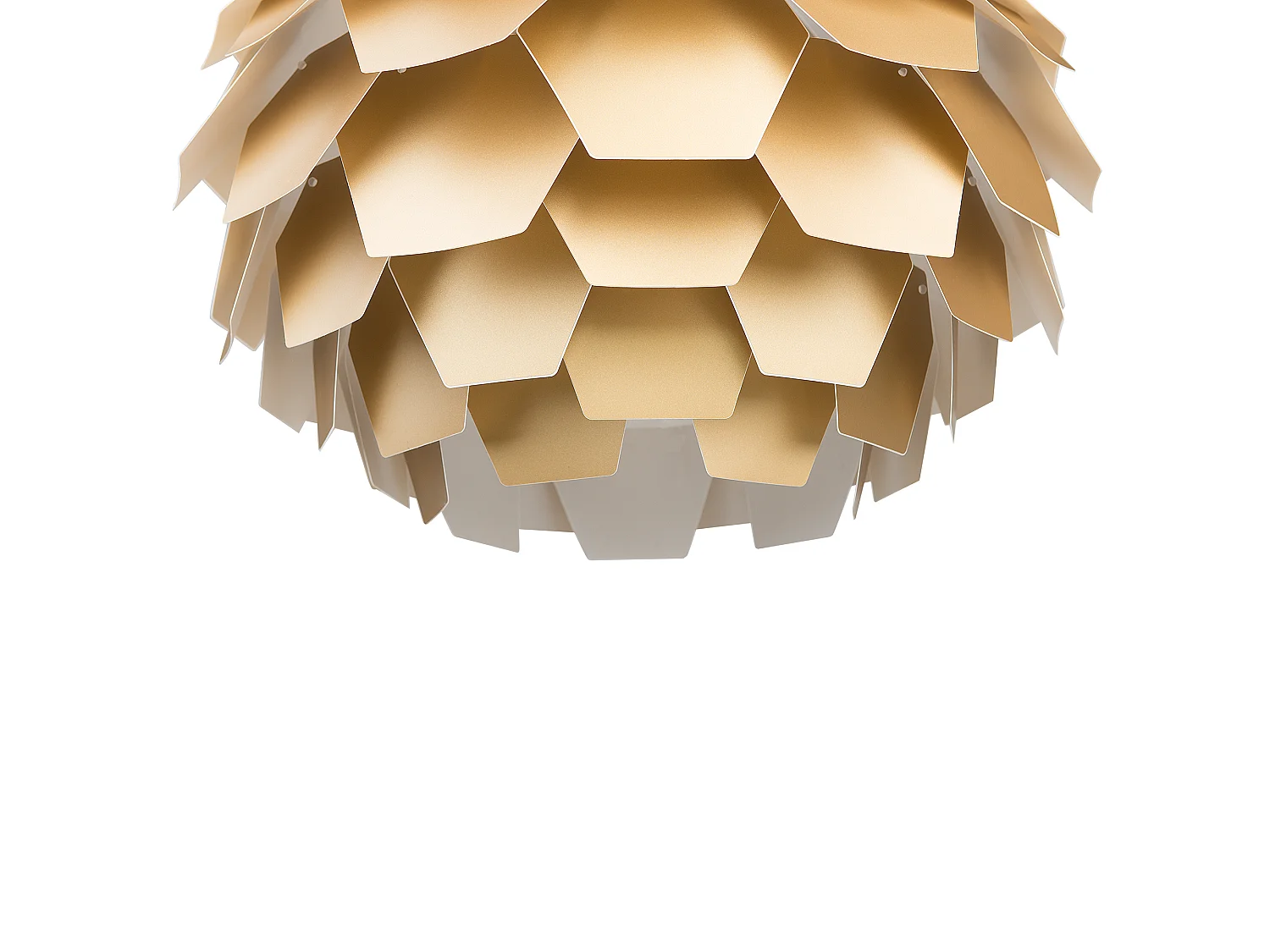 Lampe suspension SEGRE L Doré