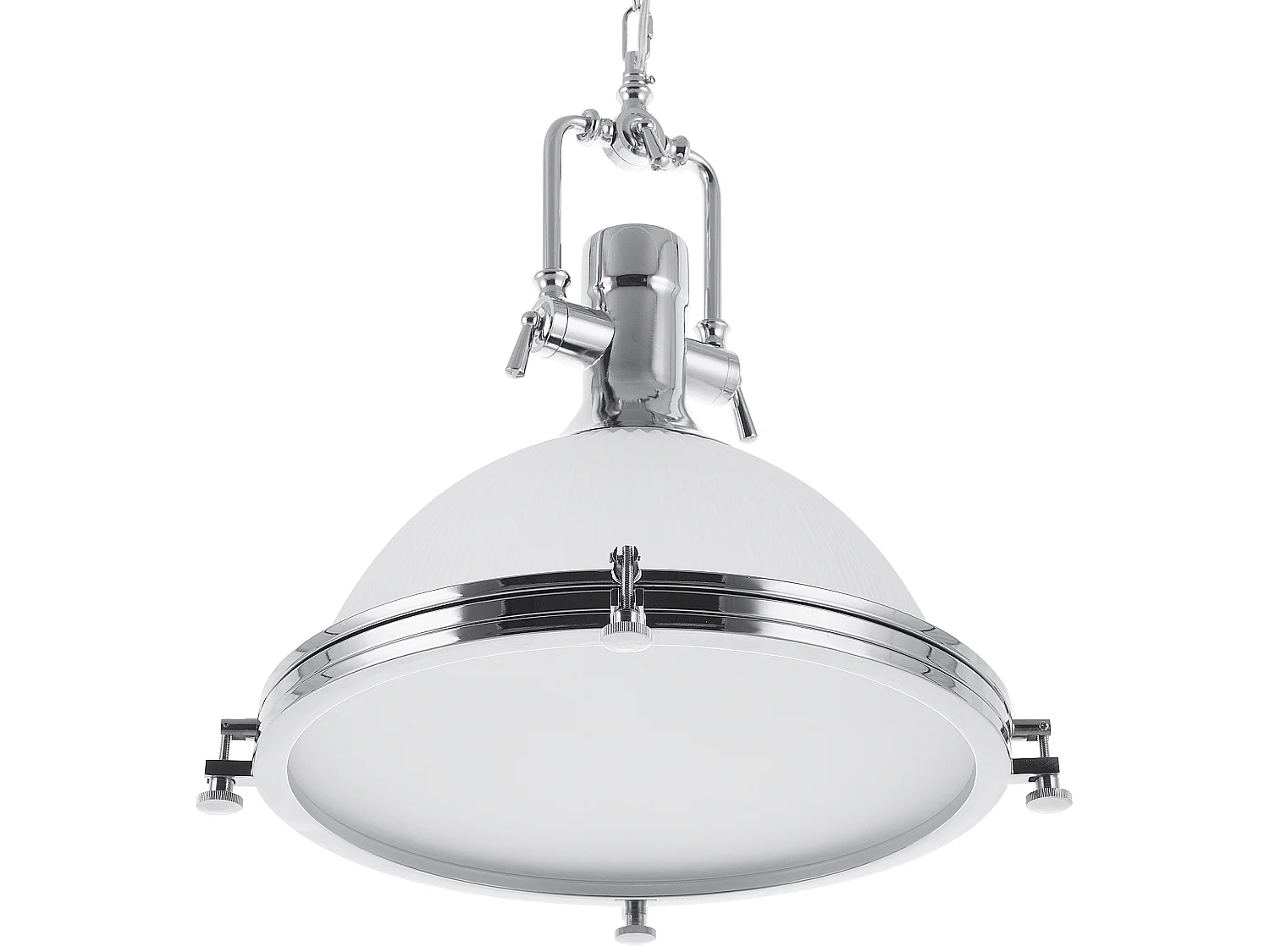 Lampe suspension EBRON Verre Blanc