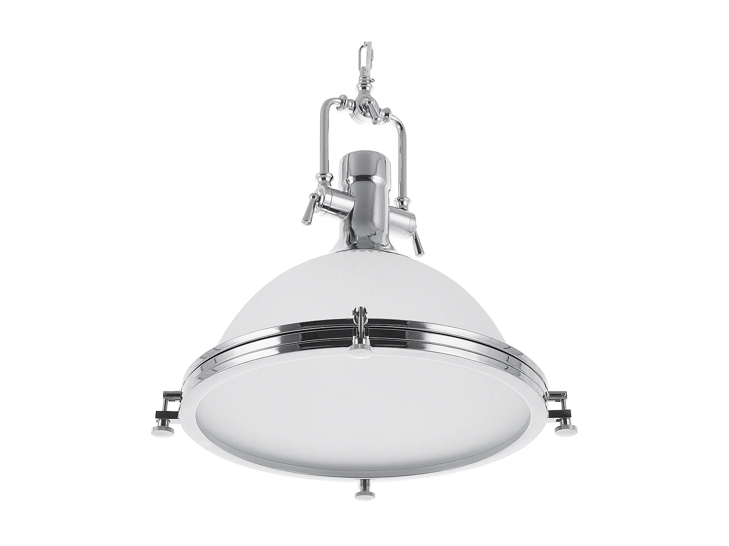 Lampe suspension EBRON Verre Blanc