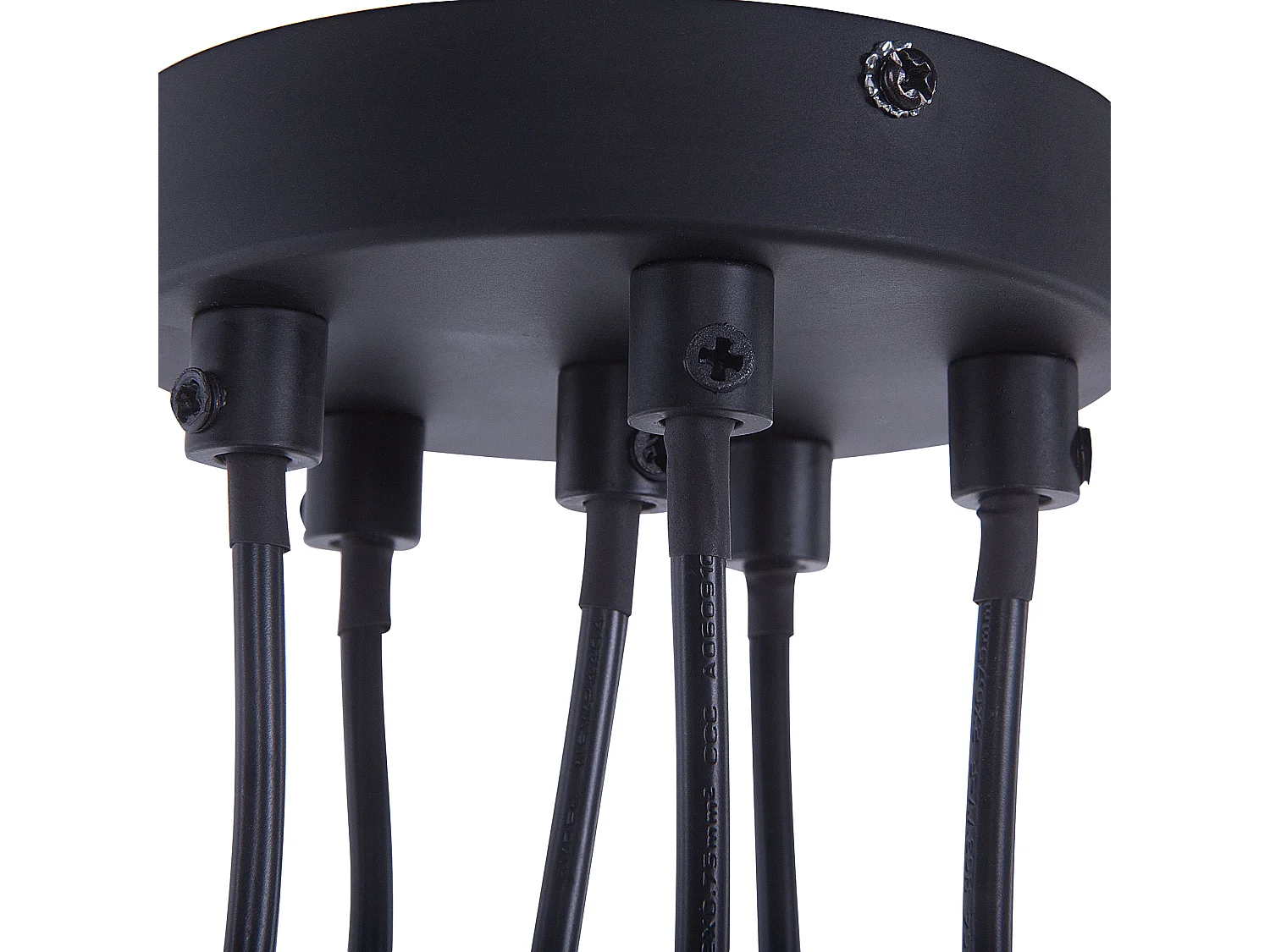 Lampadario CESTOS Metallo Nero