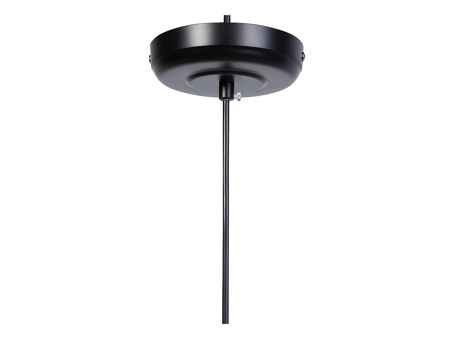 Hängelampe MAZARO Metall Schwarz