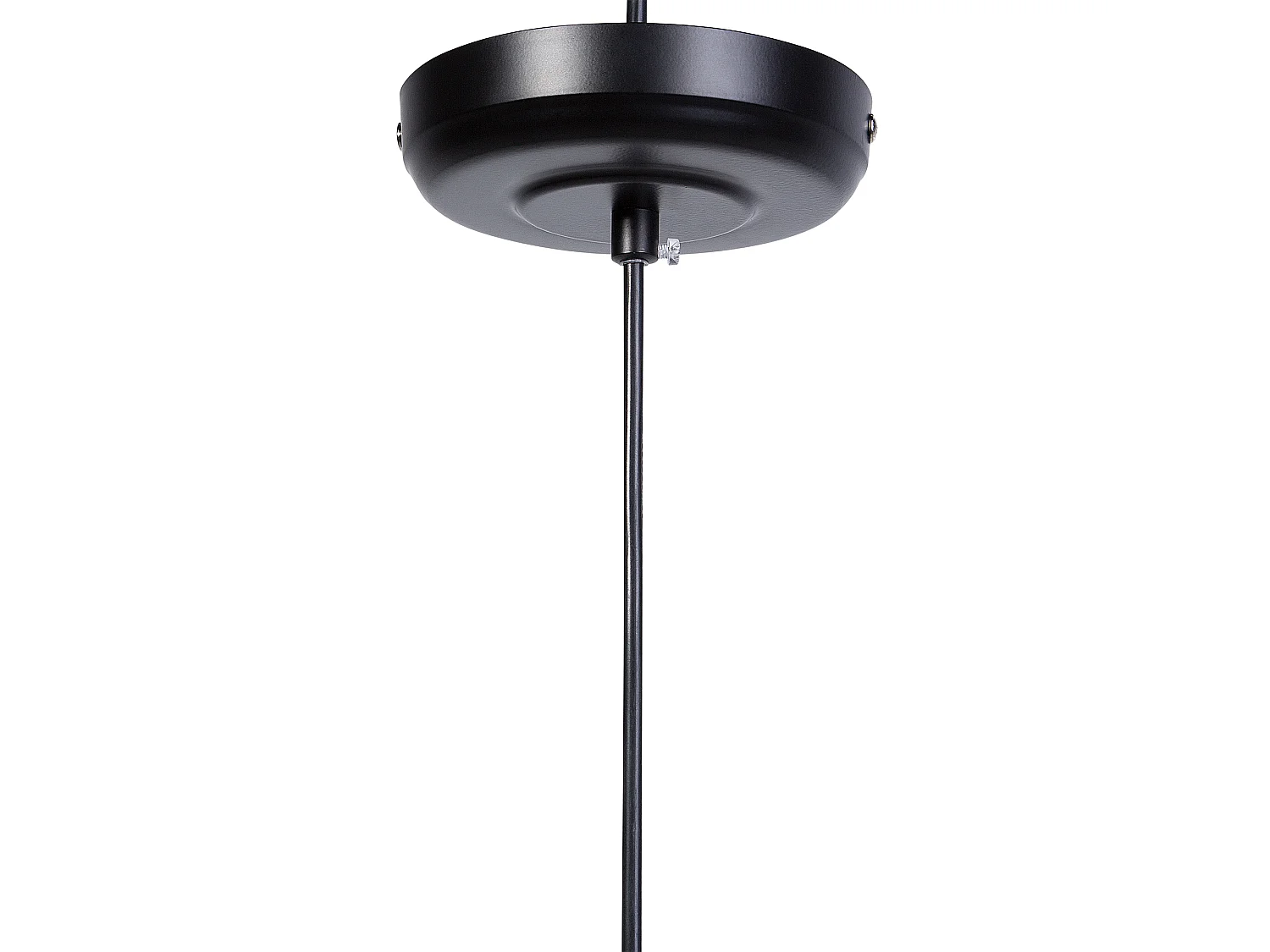 Lampe suspension MAZARO Métal Noir