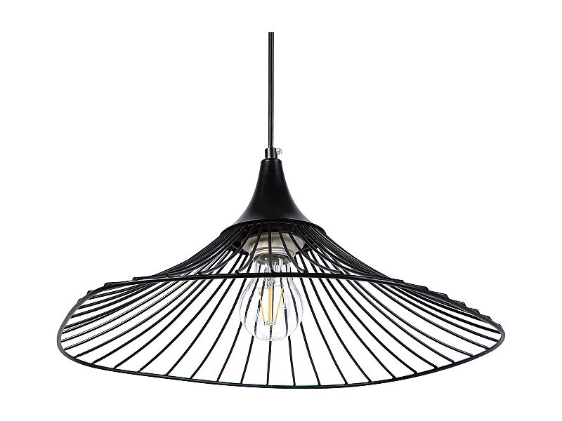 Lampe suspension MAZARO Métal Noir