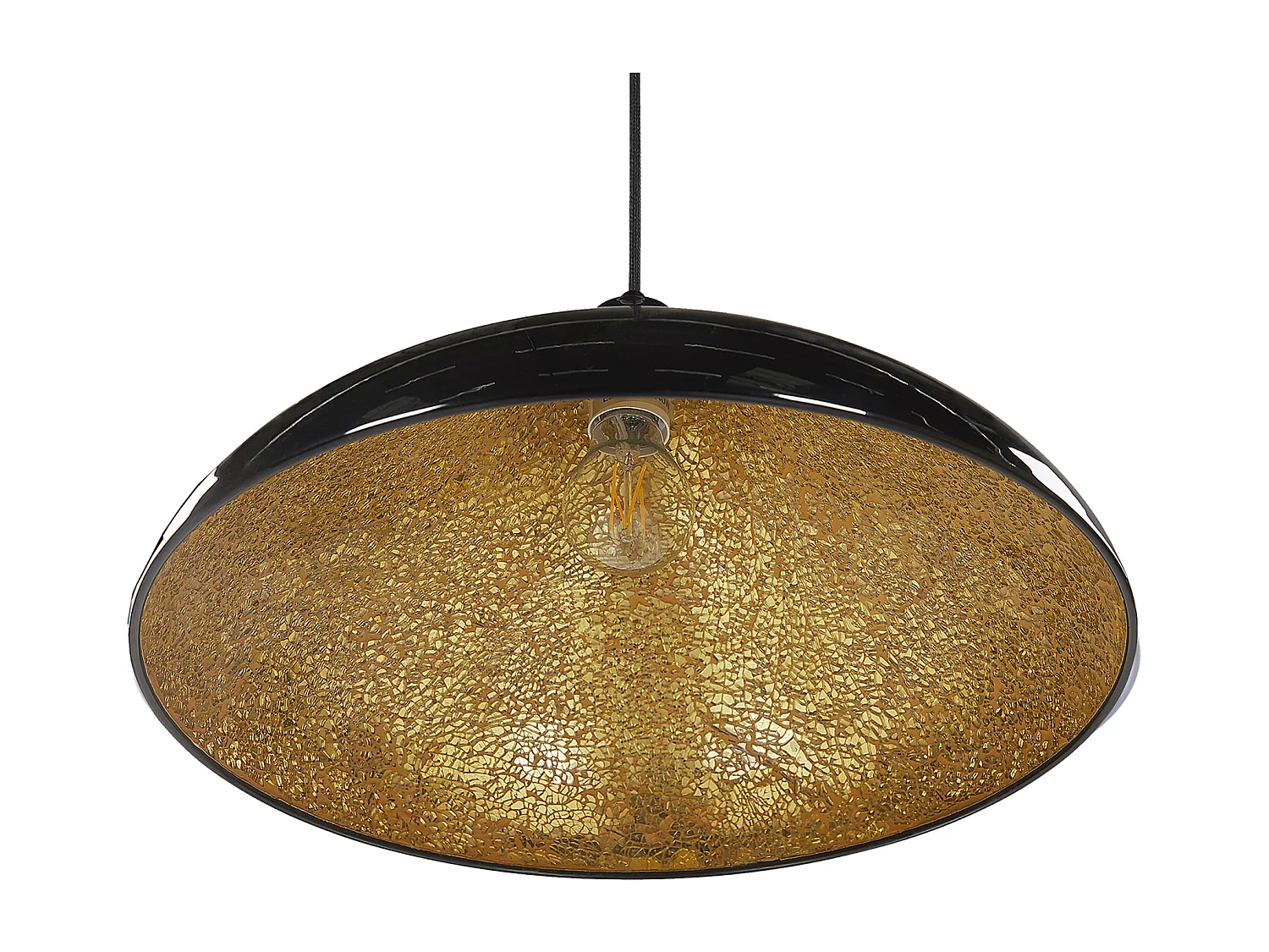 Lampe suspension noire ISKAR