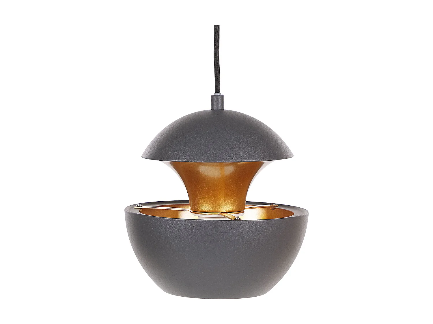 Lampe suspension BOJANA Métal Noir