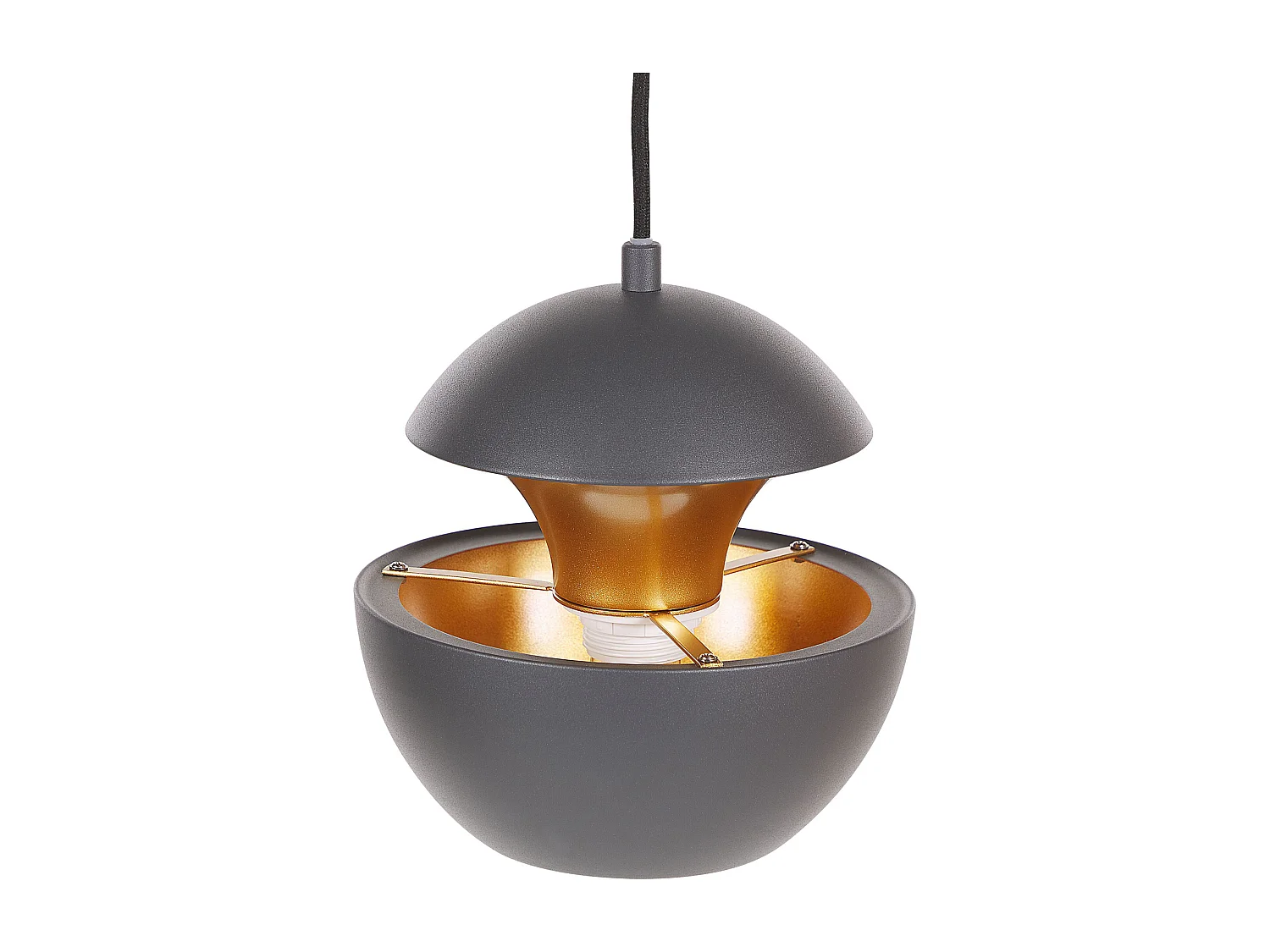 Lampe suspension BOJANA Métal Noir