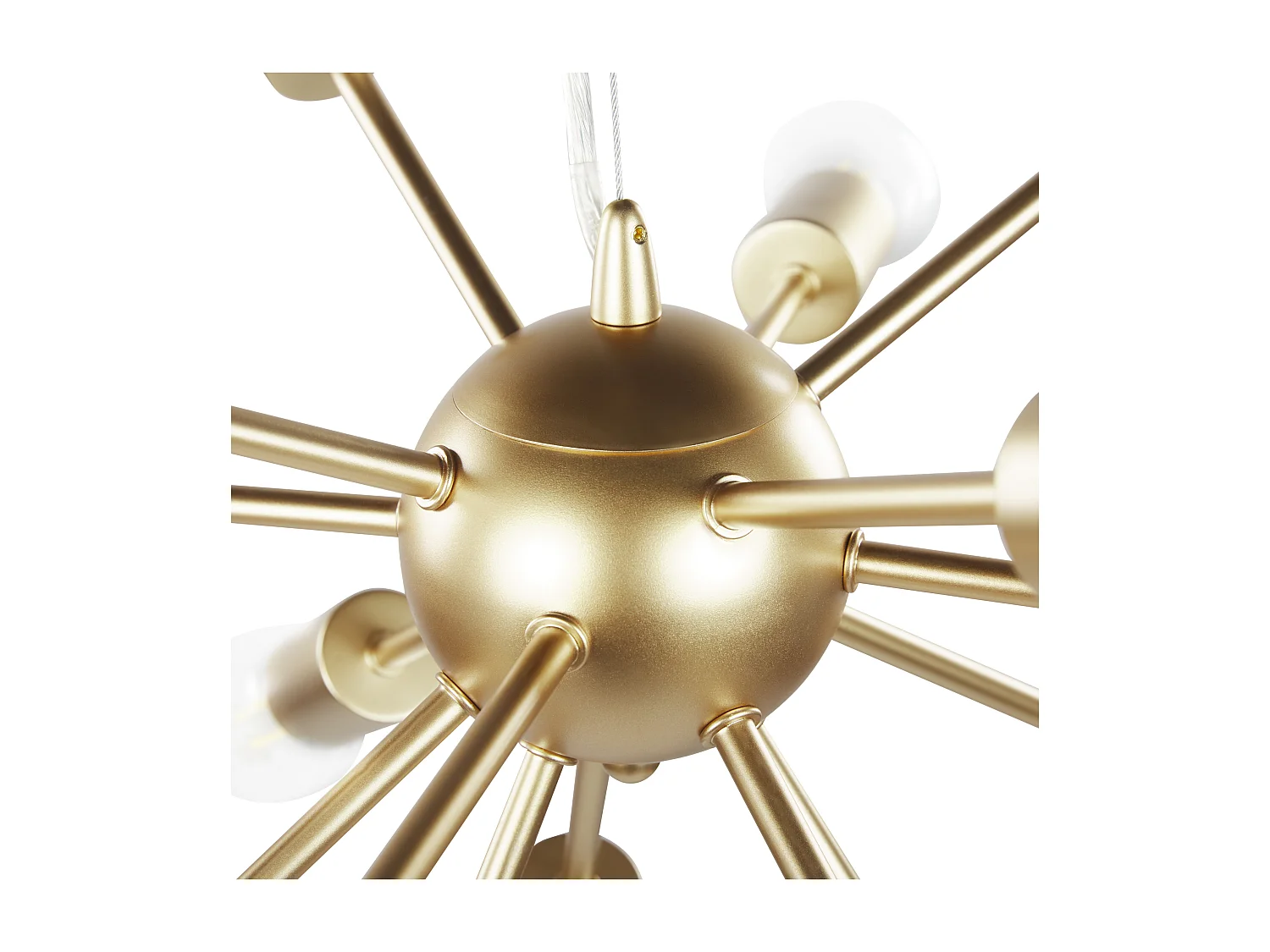 Lampe suspension BALAGAS Métal Doré