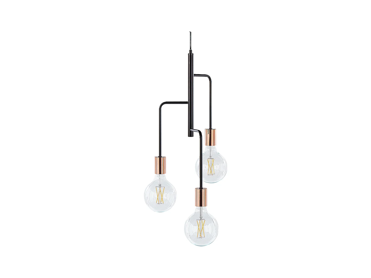 Lampe suspension BOGNA Métal Noir