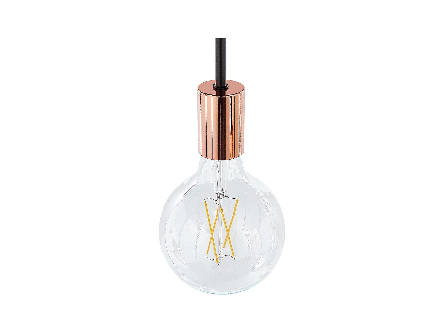 Lampe suspension BOGNA Métal Noir
