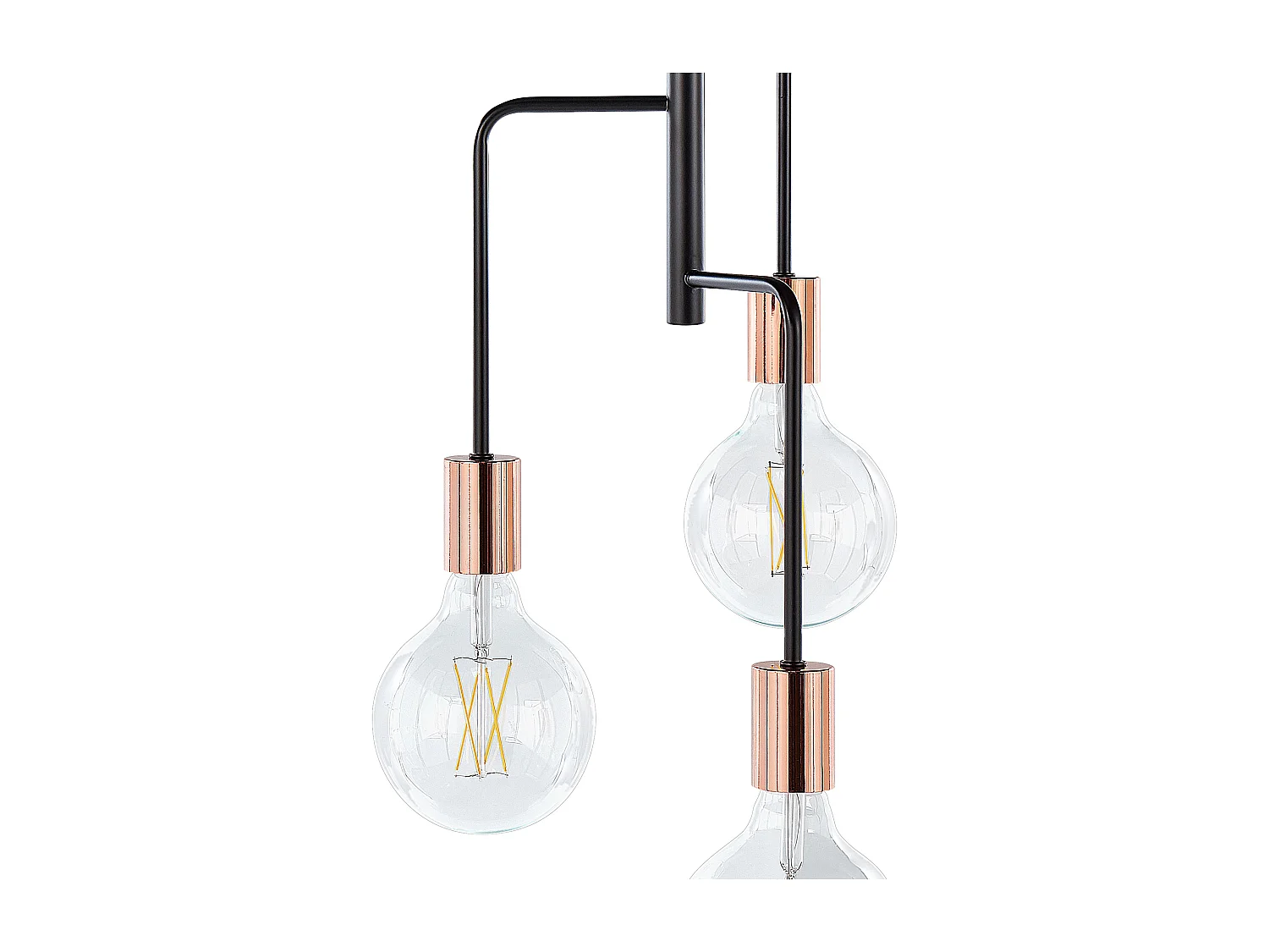 Lampadario BOGNA Metallo Nero