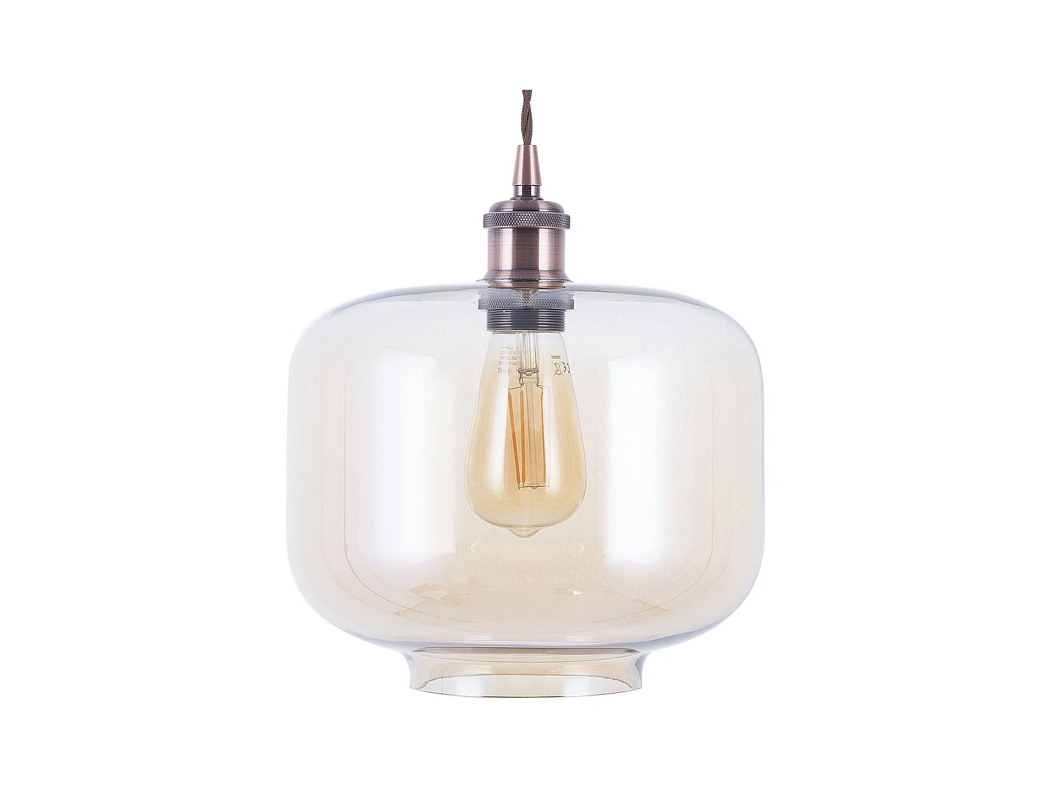 Lampe suspension LANATA Verre Transparent