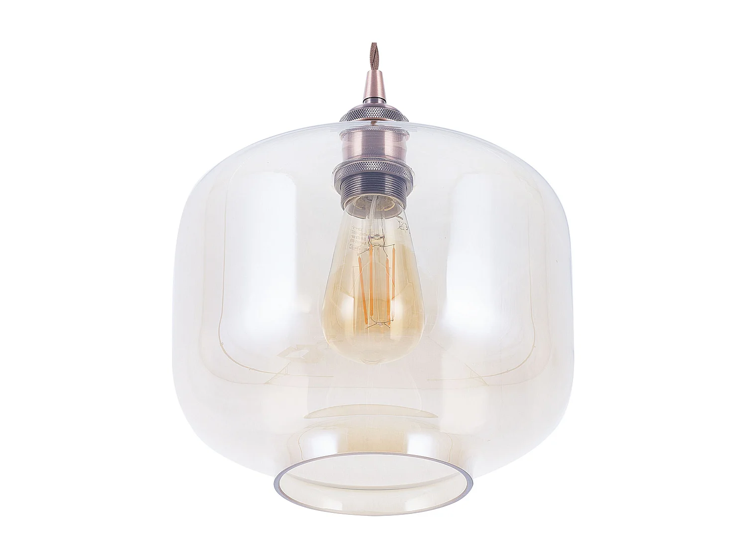 Lampe suspension LANATA Verre Transparent