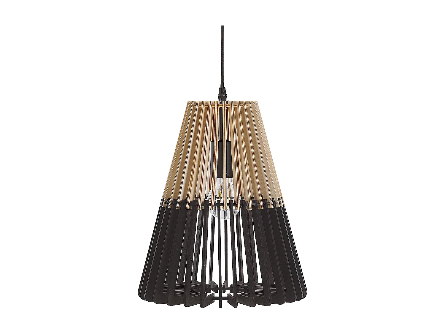 Lampe suspension CAVALLA Noir
