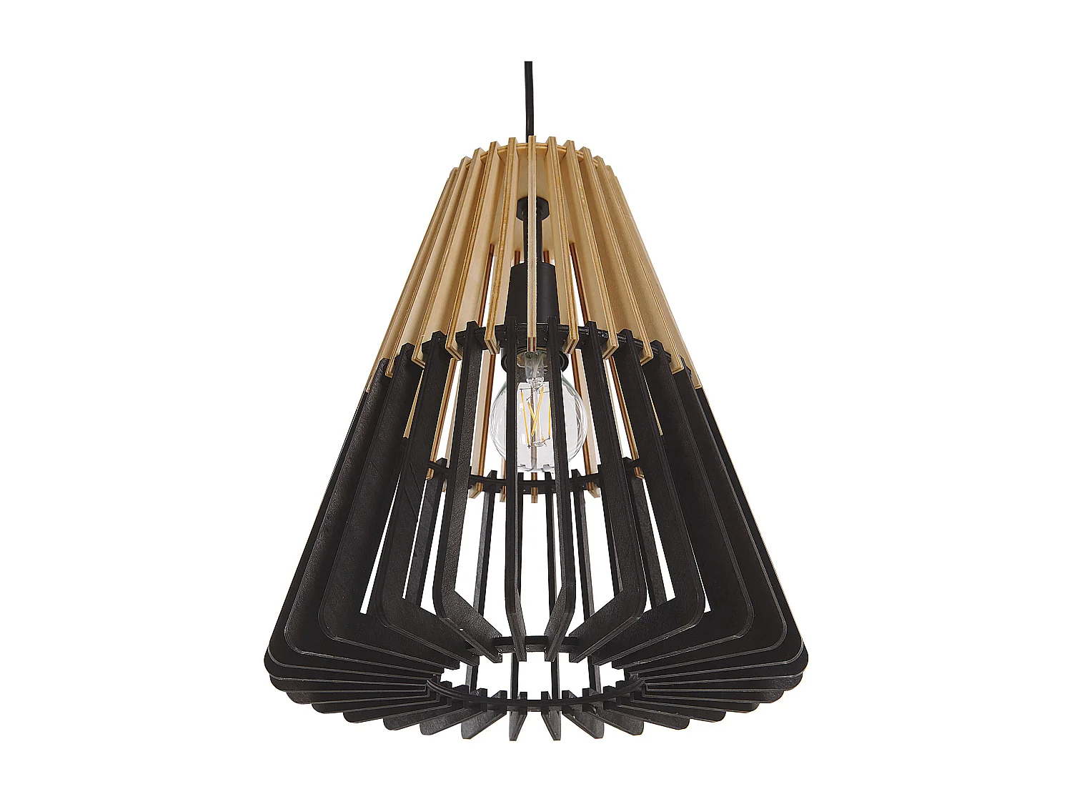 Lampe suspension CAVALLA Noir