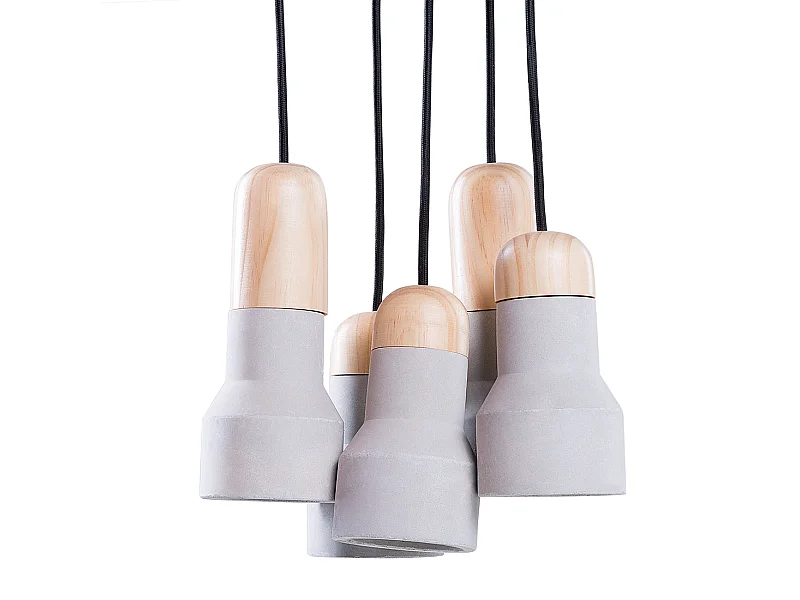 Lampe suspension APURE Béton Gris