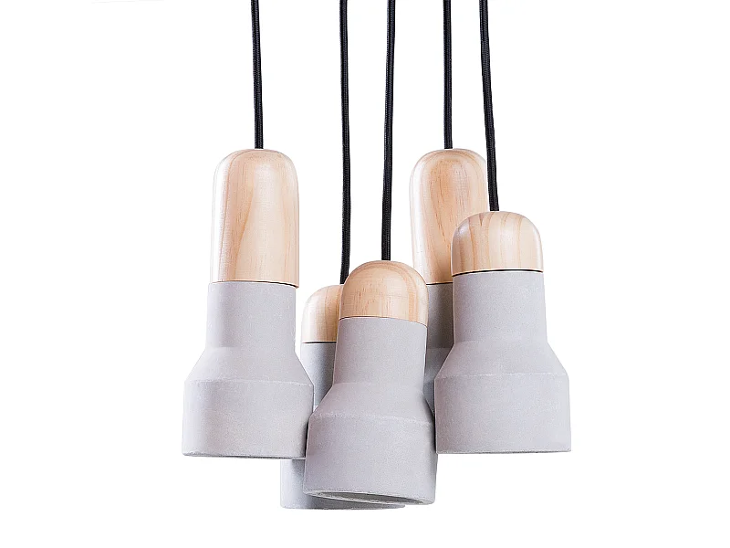 Lampe suspension APURE Béton Gris